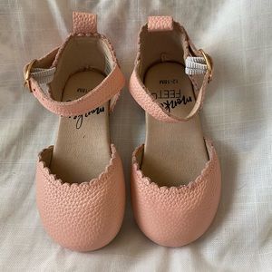 MONKEY FEET Pink Ballet Toddler Shoes